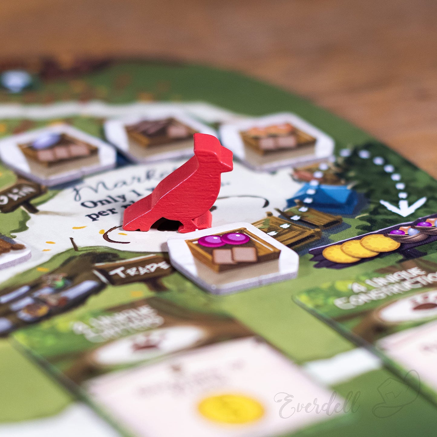 Everdell Bellfaire Expansion – 5–6 Player Add-On with Market Board & Player Powers | Starling Games