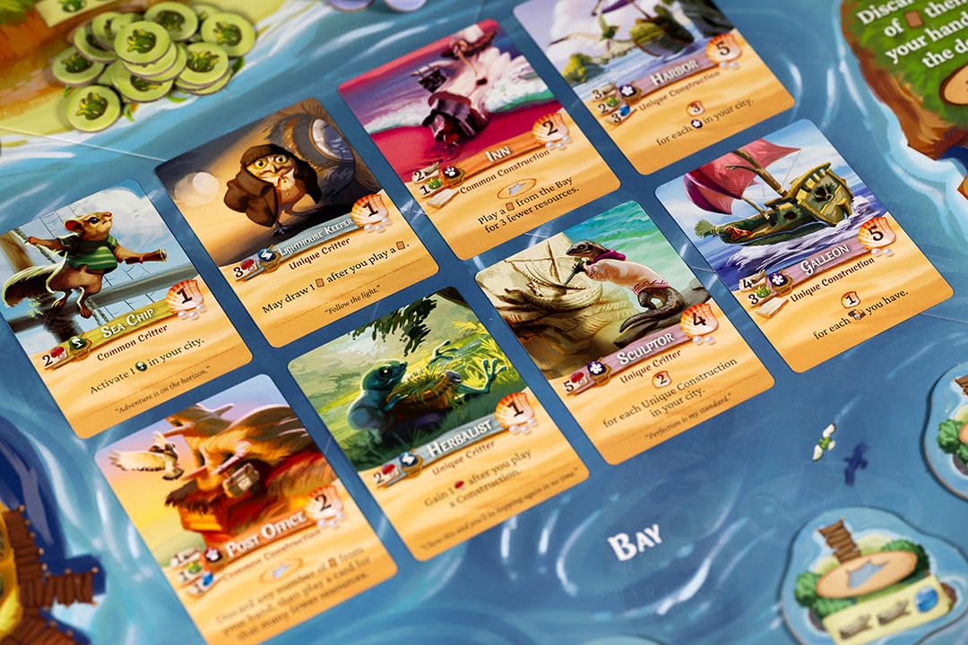 Everdell Farshore Essentials Edition | Standalone Strategy Board Game for 2–4 Players | Explore the Northern Shores