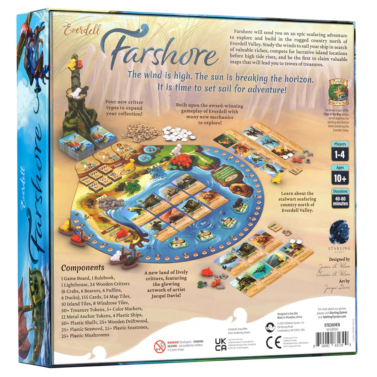 Everdell Farshore Collector's Edition Board Game | Standalone Seafaring Strategy | Starling Games