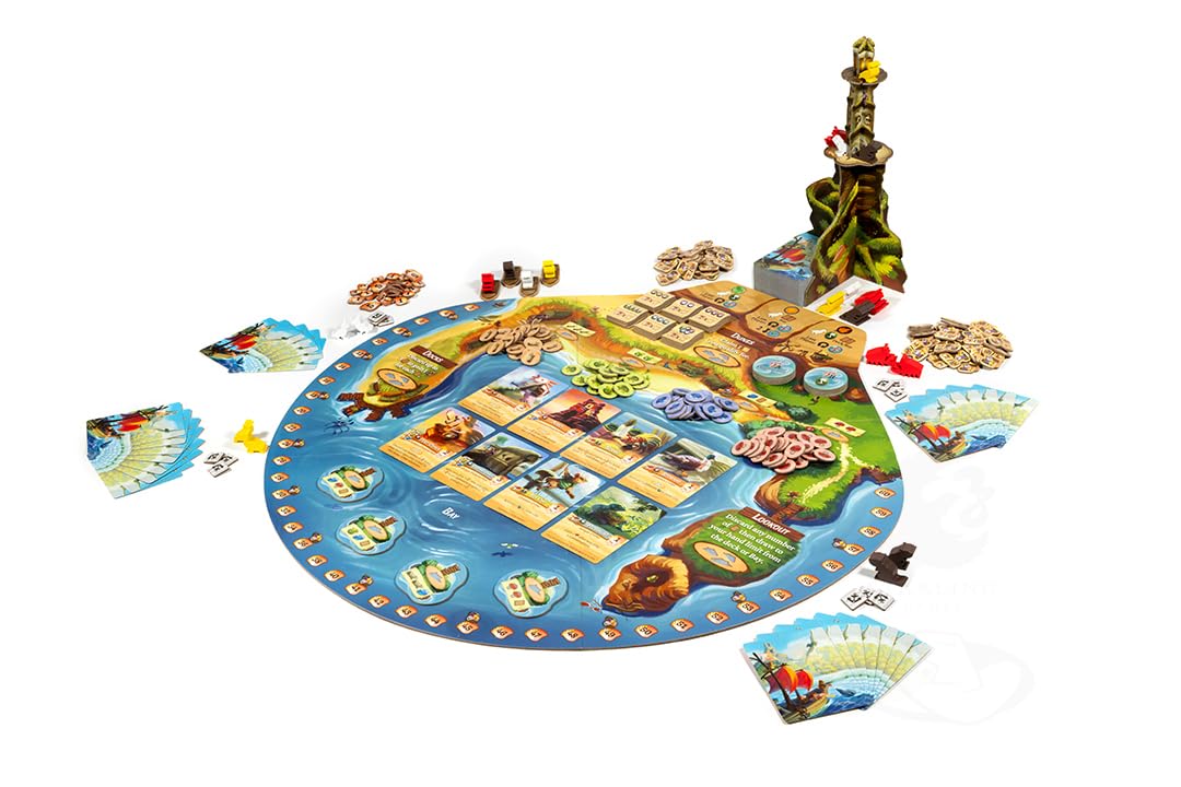 Everdell Farshore Essentials Edition | Standalone Strategy Board Game for 2–4 Players | Explore the Northern Shores