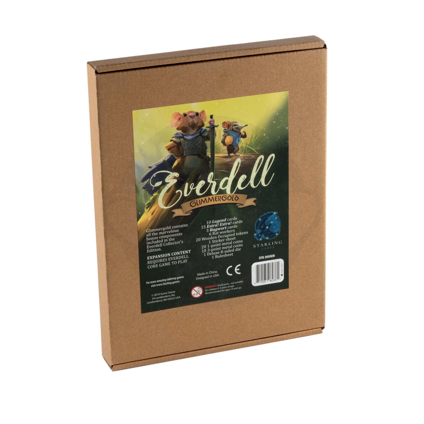 Starling Games Everdell Glimmergold Upgrade Pack | Collector’s Edition Components