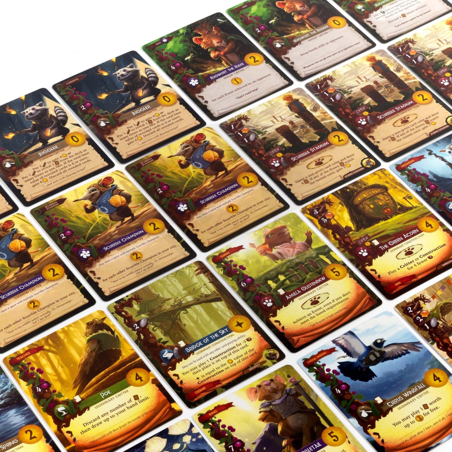 Starling Games Everdell Glimmergold Upgrade Pack | Collector’s Edition Components