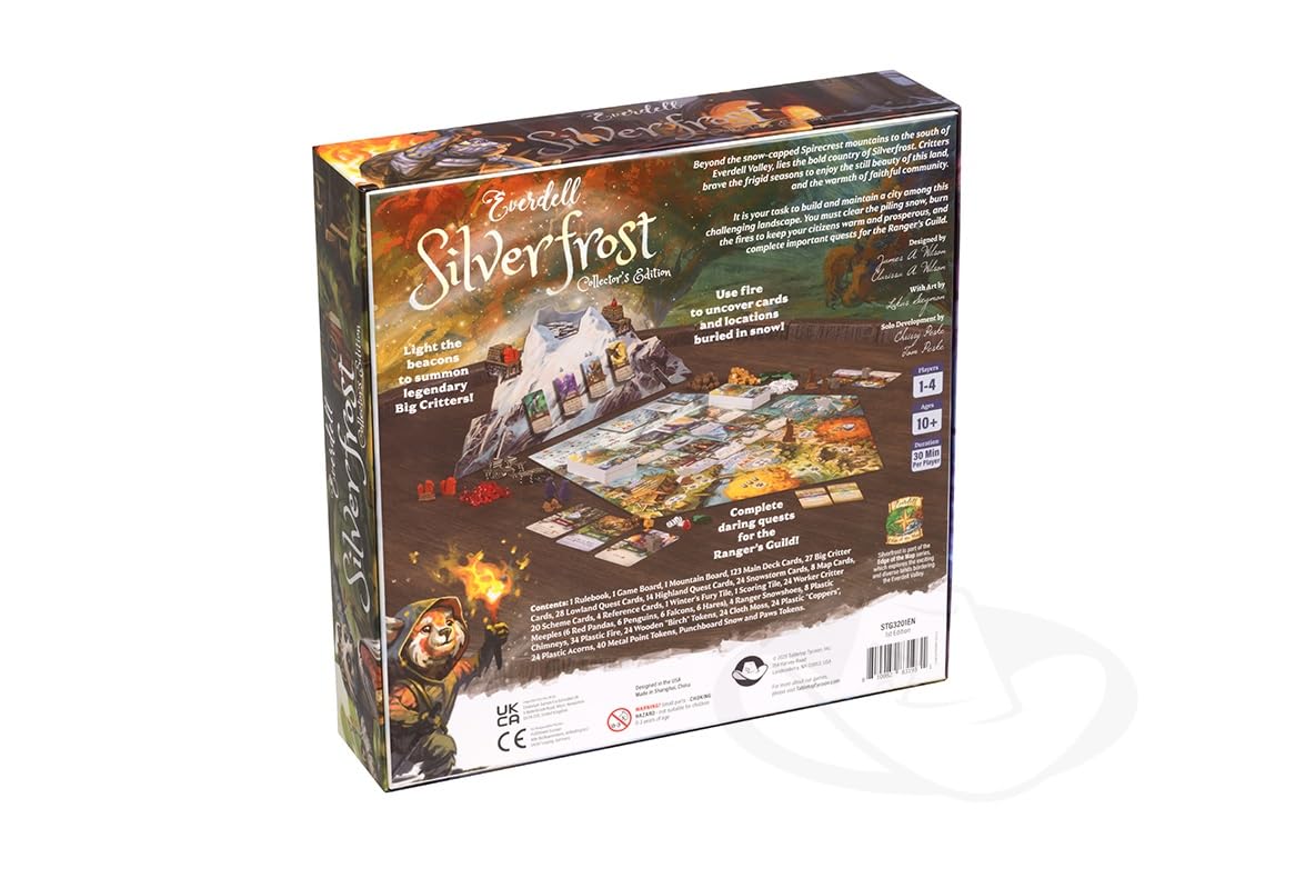 Starling Games Everdell Silverfrost Collector’s Edition – Standalone City-Building Strategy