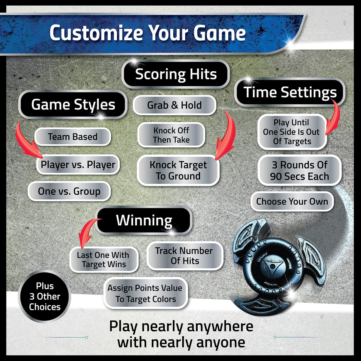 Starlux Cobra Strike – Target & Defend Game for Wrestling & Karate Fans | Ages 5+, 2–4 Players