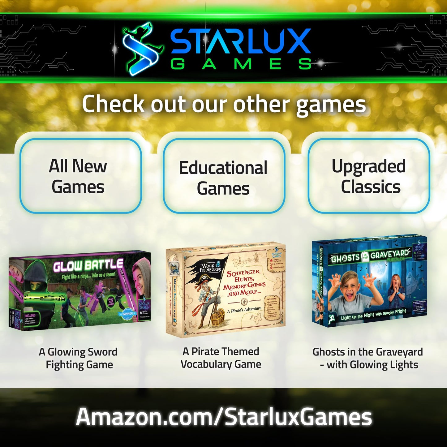 Capture The Flag Redux Glow Bracelet Expansion – 12 LED Bracelets by Starlux