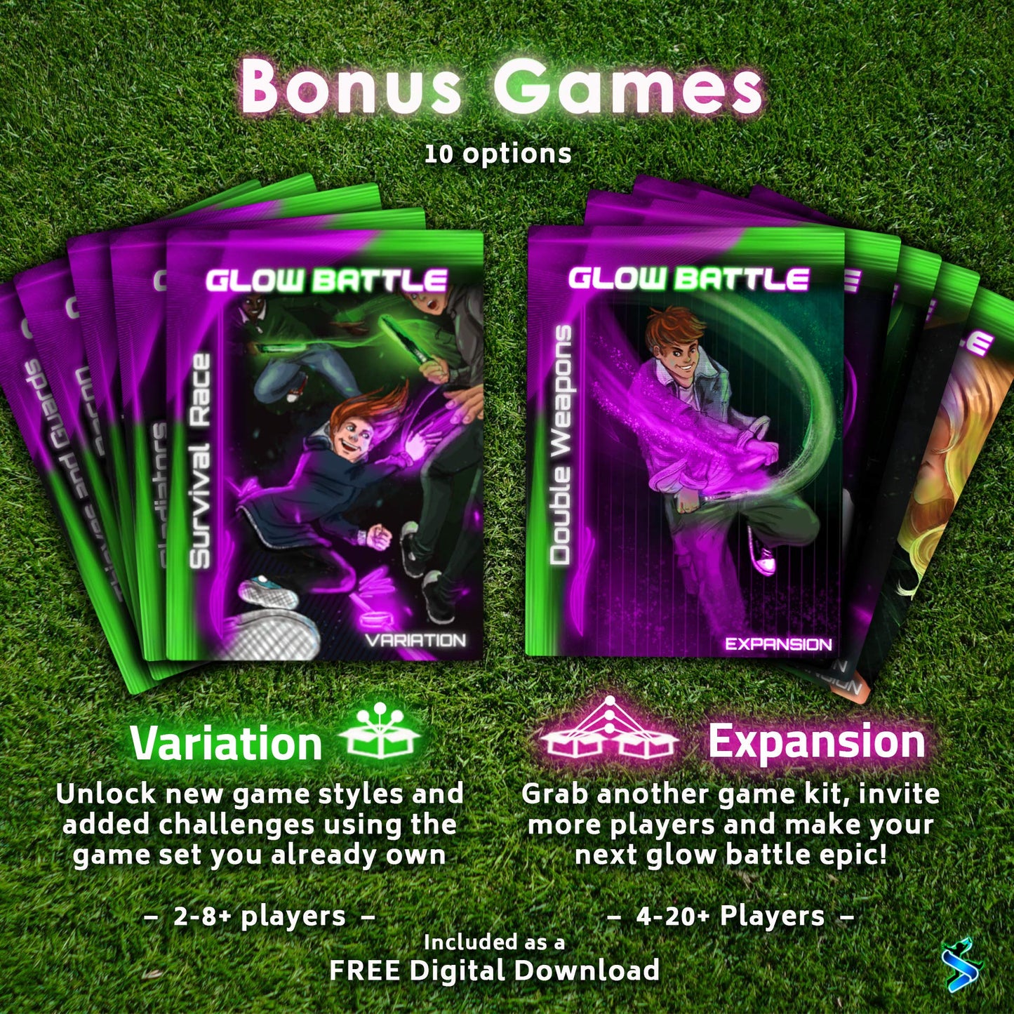 Starlux Glow Battle Ninja Toys – Glow Swords for Kids 8-12+ 2-4 Players