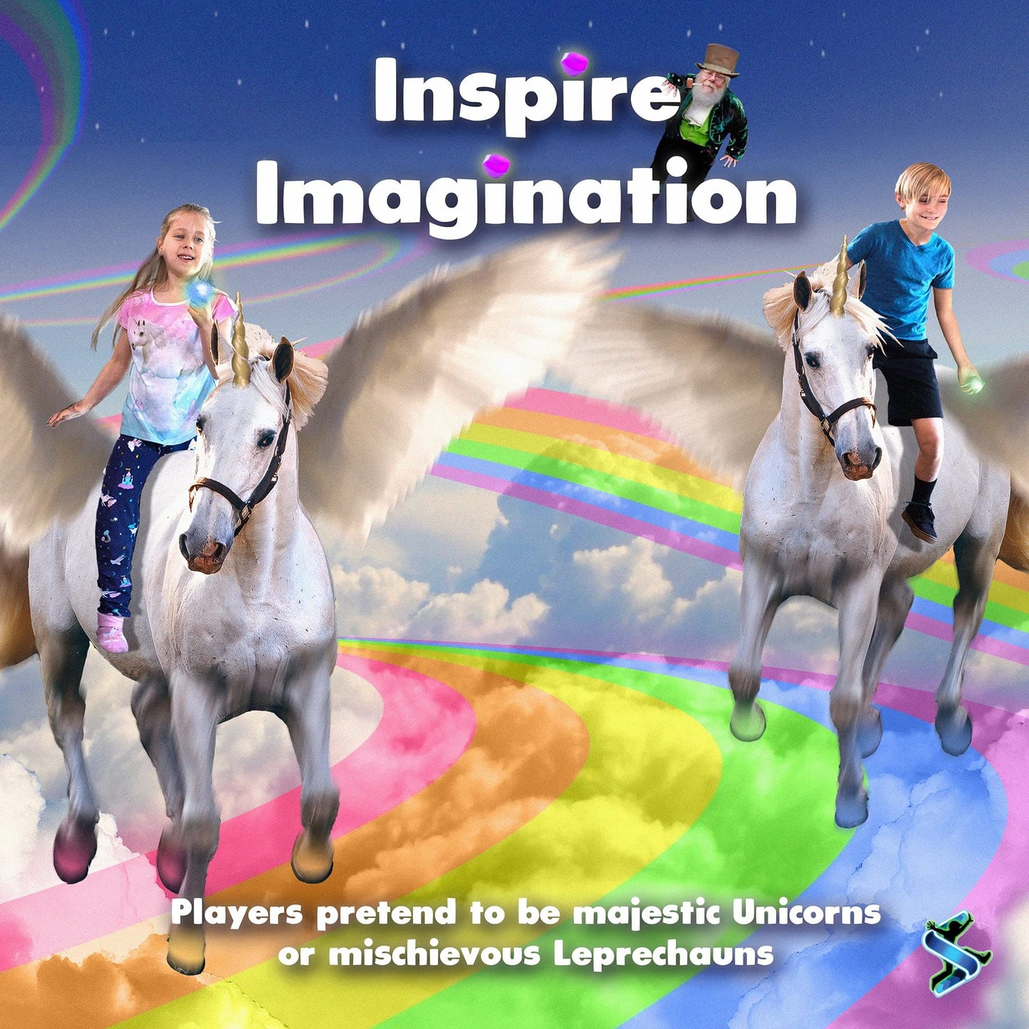Starlux Games Protectors of the Rainbow — Glow Treasure Hunt for Ages 4–10