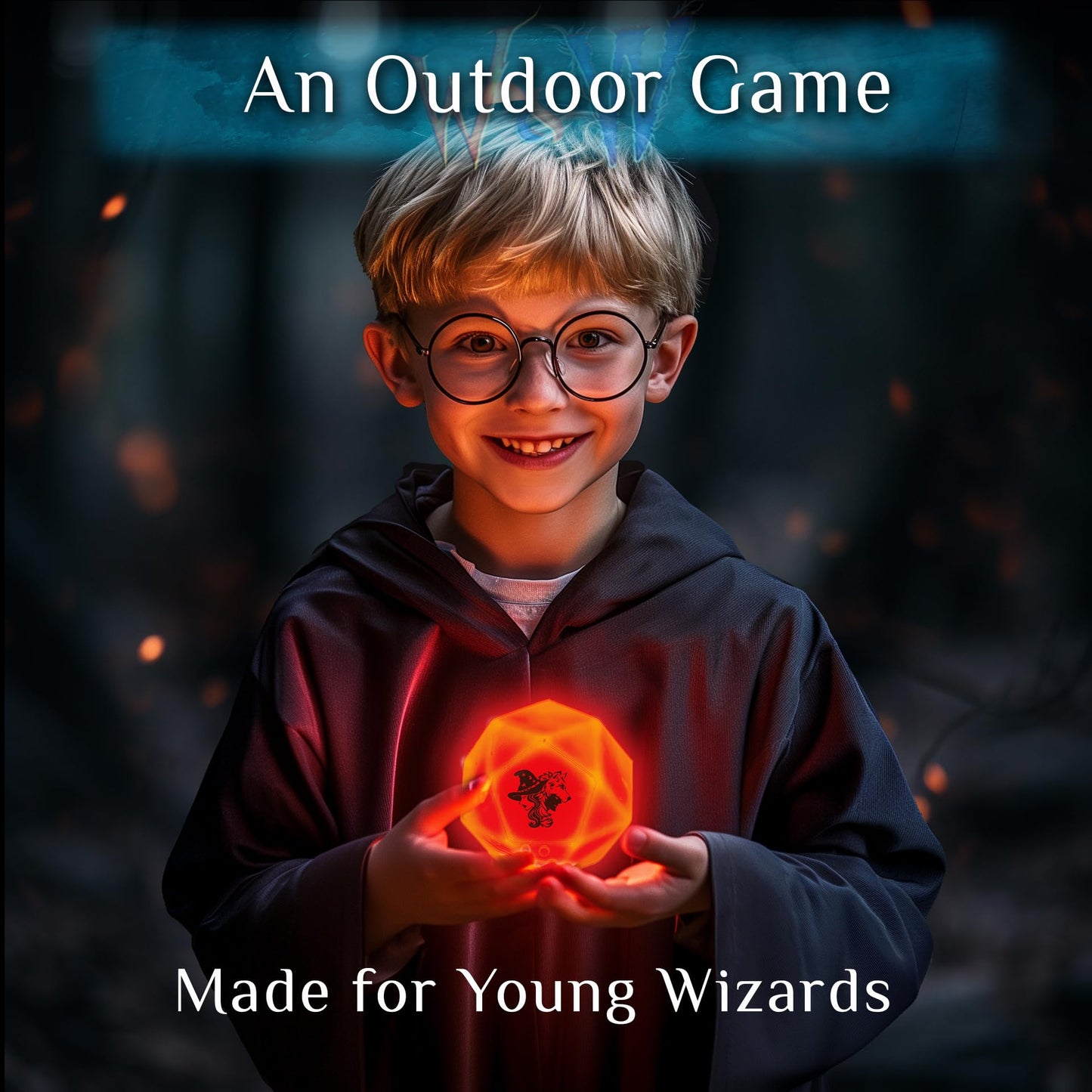 Starlux Wizards & Werewolves – Glow-in-the-Dark Outdoor Game for 4–10 Players