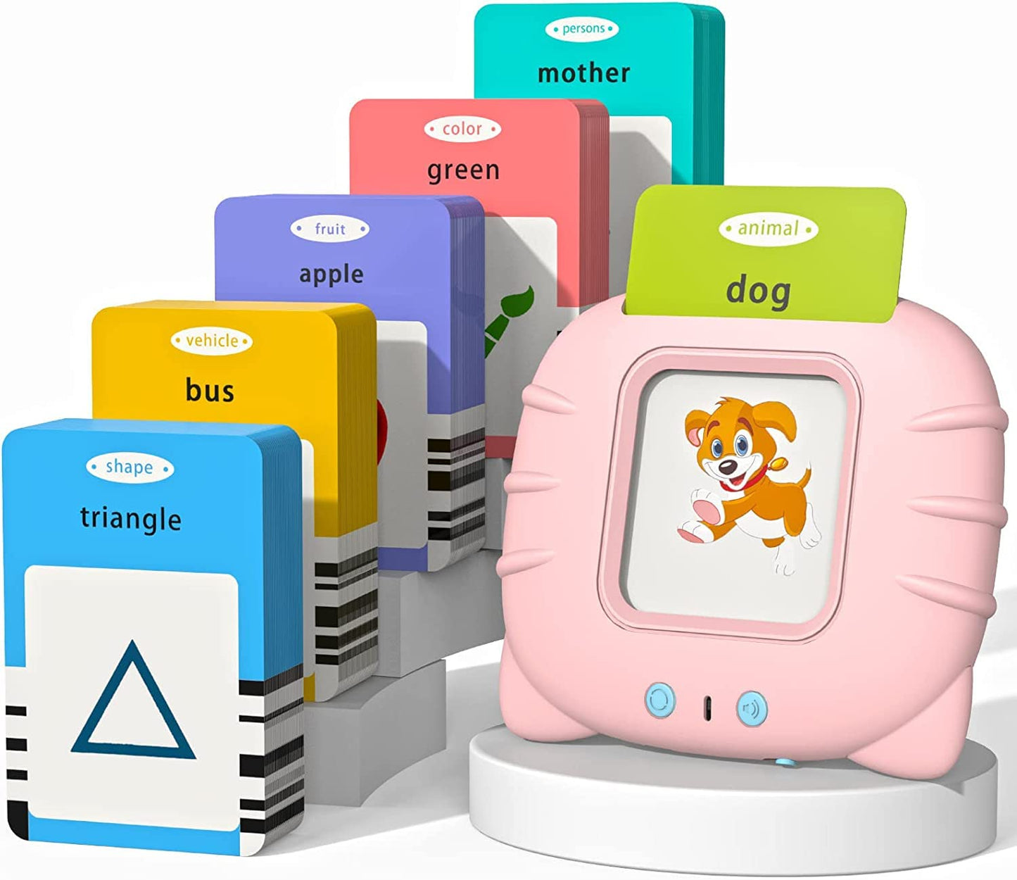 Startcan Toddler Learning Toys – 112 Cards, 224 Words, Sensory & Speech Therapy Friendly
