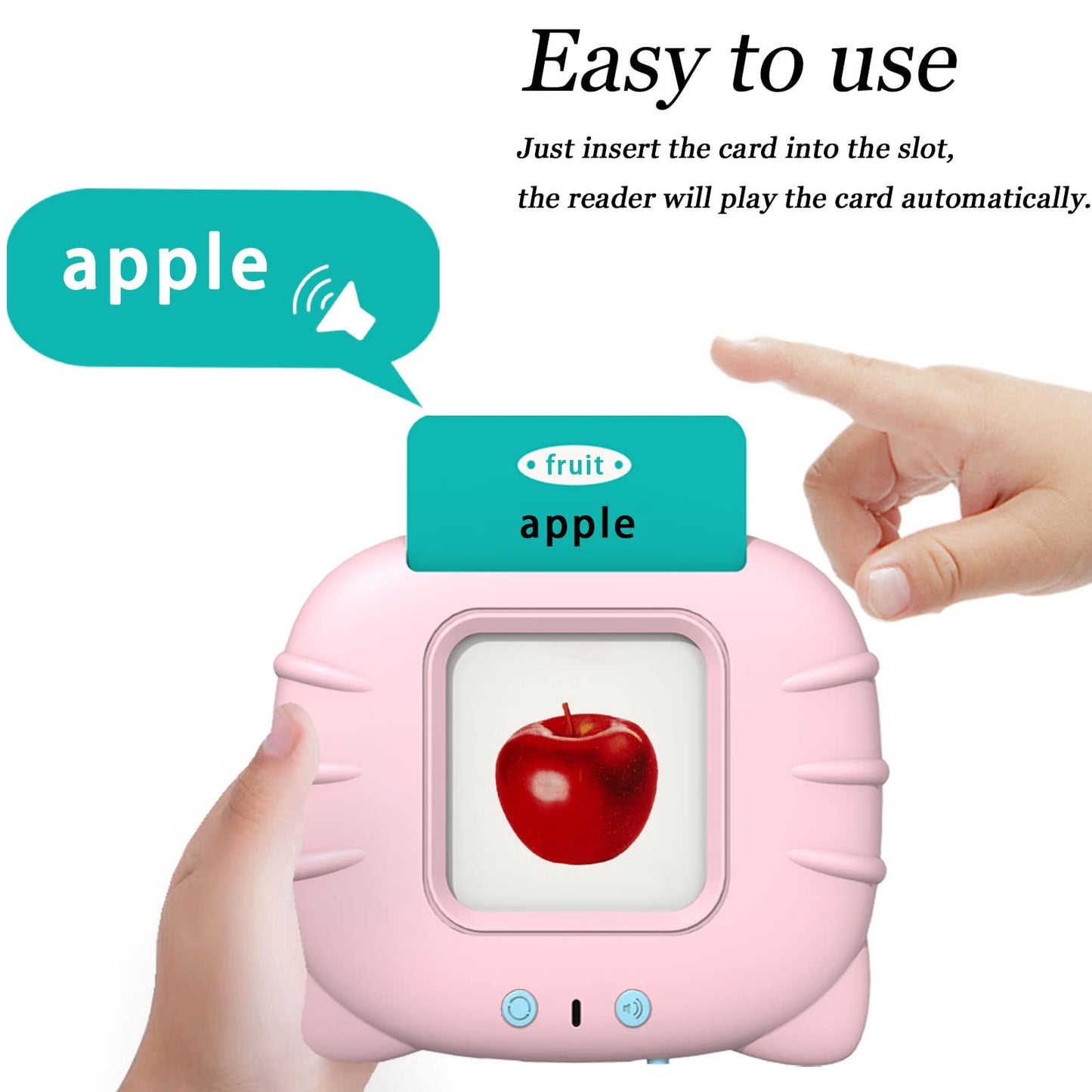 Startcan Toddler Learning Toys – 112 Cards, 224 Words, Sensory & Speech Therapy Friendly