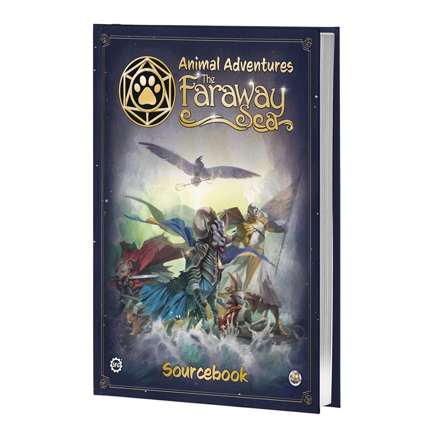 Steamforged Games Animal Adventures Faraway Sea Sourcebook & Battle Maps Bundle (6 Items)
