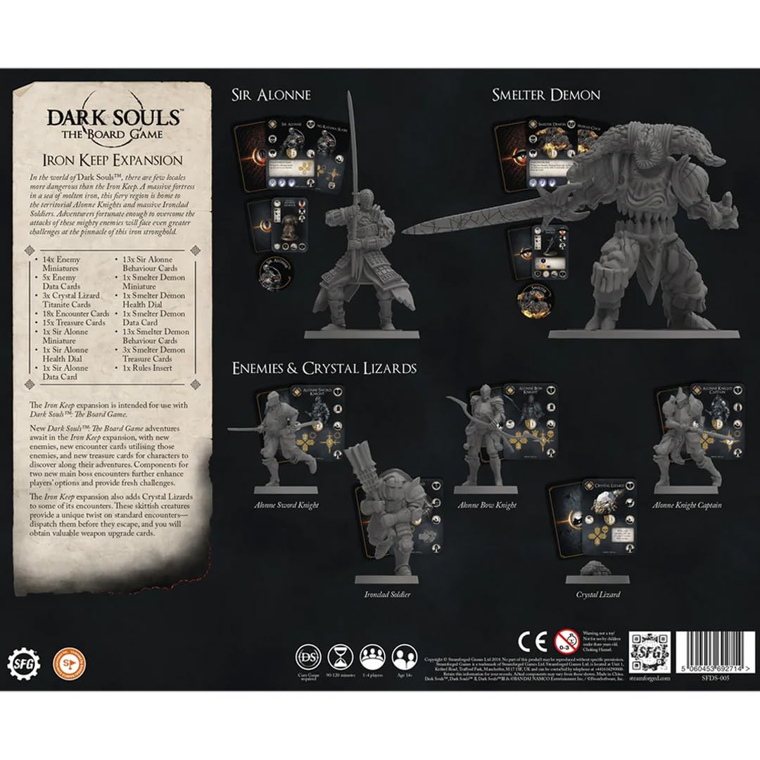 Dark Souls The Board Game: Iron Keep Expansion | Steamforged Games