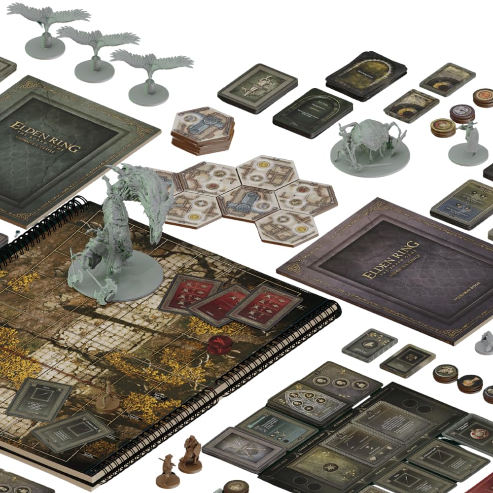 Elden Ring: Stormveil Castle Board Game by Steamforged Games | Cooperative 1–4 Player Campaign