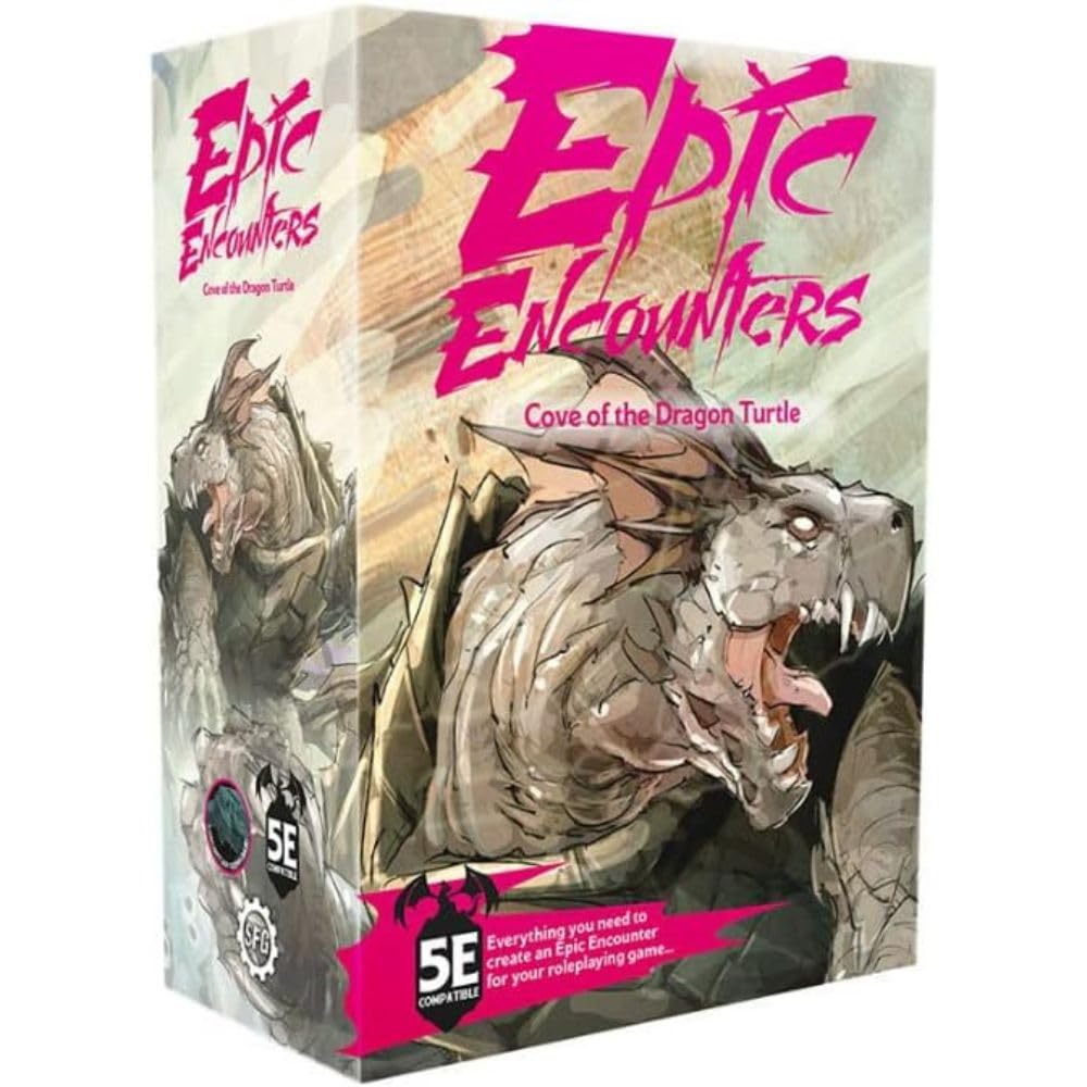 Steamforged Games Epic Encounters Bundle: Island of the Crab Archon & Dragon Turtle Cove