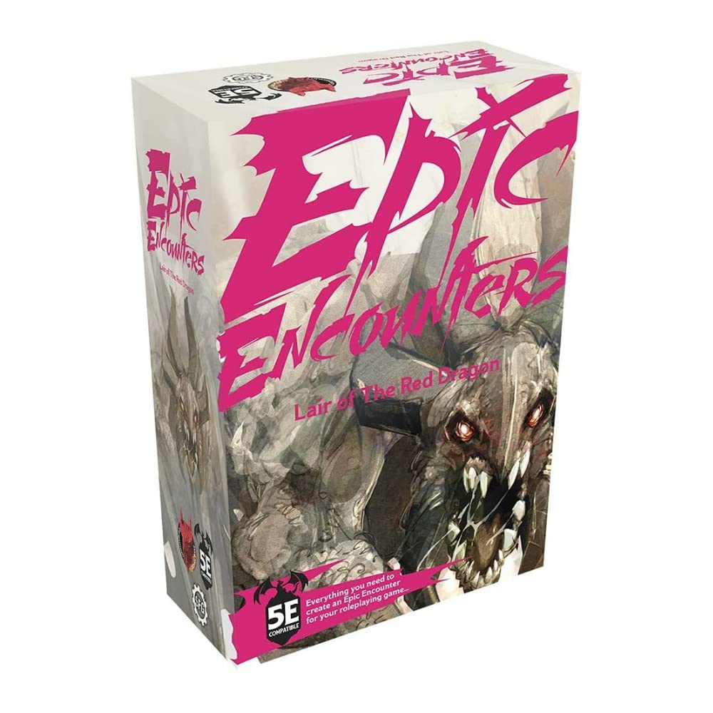 Steamforged Games Epic Encounters: Lair of the Red Dragon & Shrine of the Kobold Queen Bundle