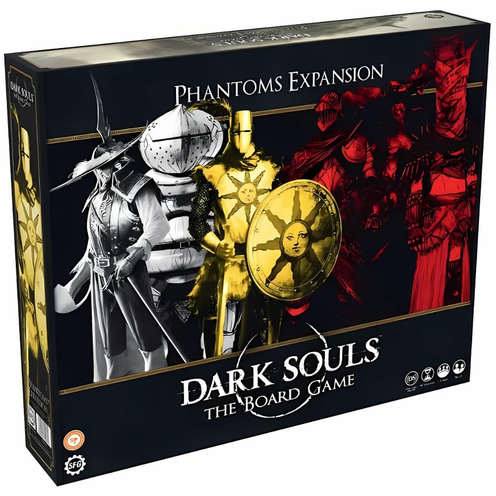 Steamforged Games Dark Souls The Board Game Phantoms Expansion – New Invaders & Treasures