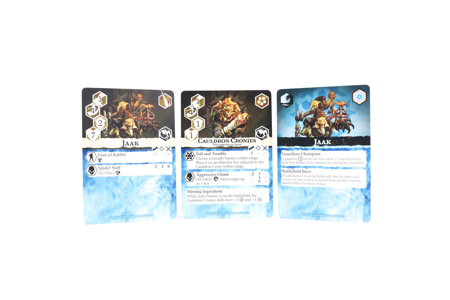 Godtear Jaak, the Dubious Alchemist & Cauldron Cronies Guardians Champions Set | Healing Support & Hex-Based Battles | Steamforged Games