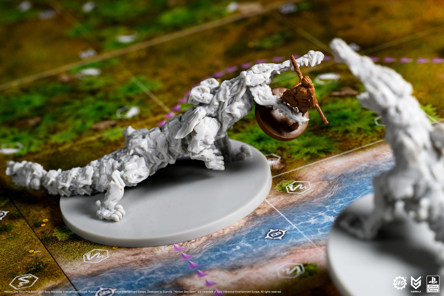 Steamforged Games | Horizon Zero Dawn: The Sacred Land Expansion for The Board Game