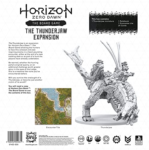 Steamforged Games Horizon Zero Dawn The Board Game – Thunderjaw Expansion