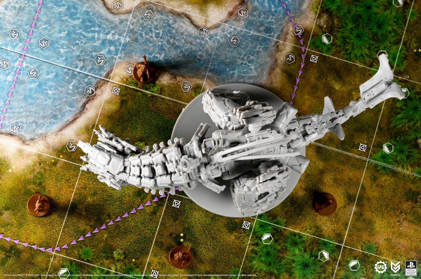 Steamforged Games Horizon Zero Dawn The Board Game – Thunderjaw Expansion