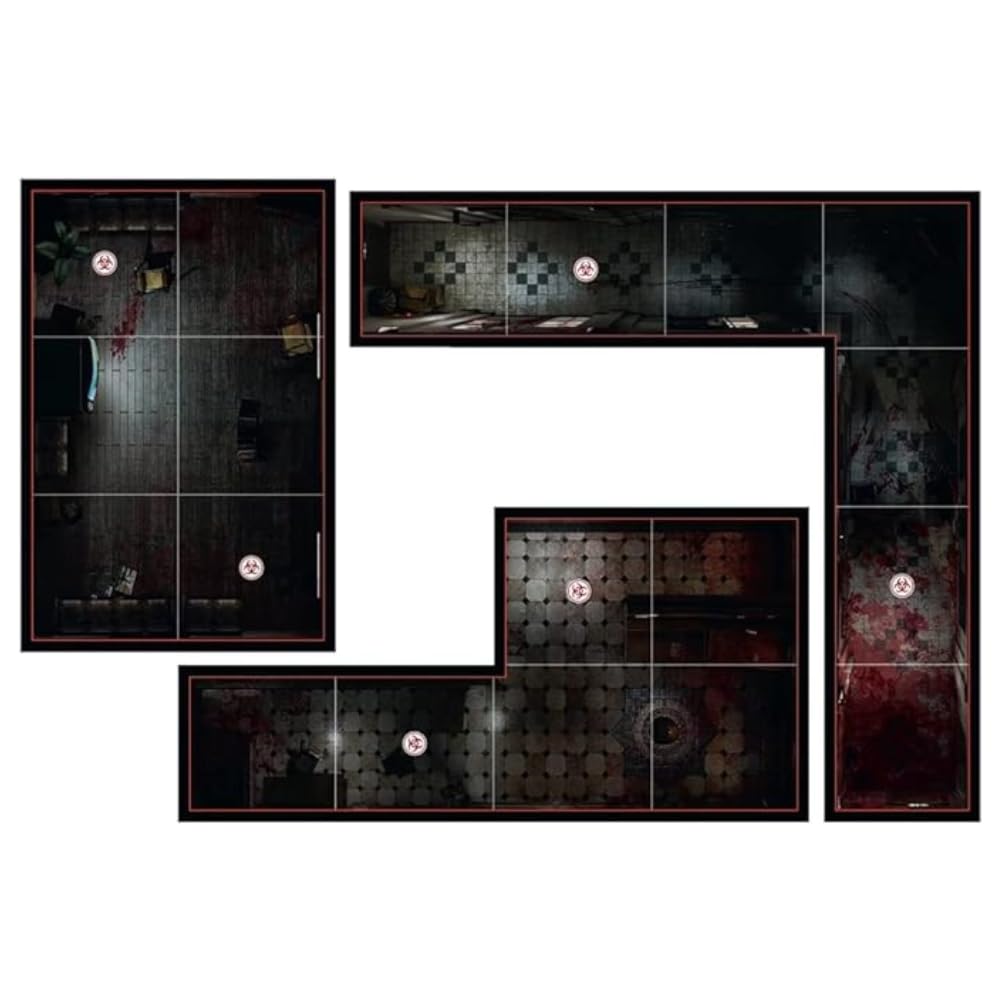 Steamforged Games: Resident Evil 2 – The Board Game (Co-Op, 1–4 Players)