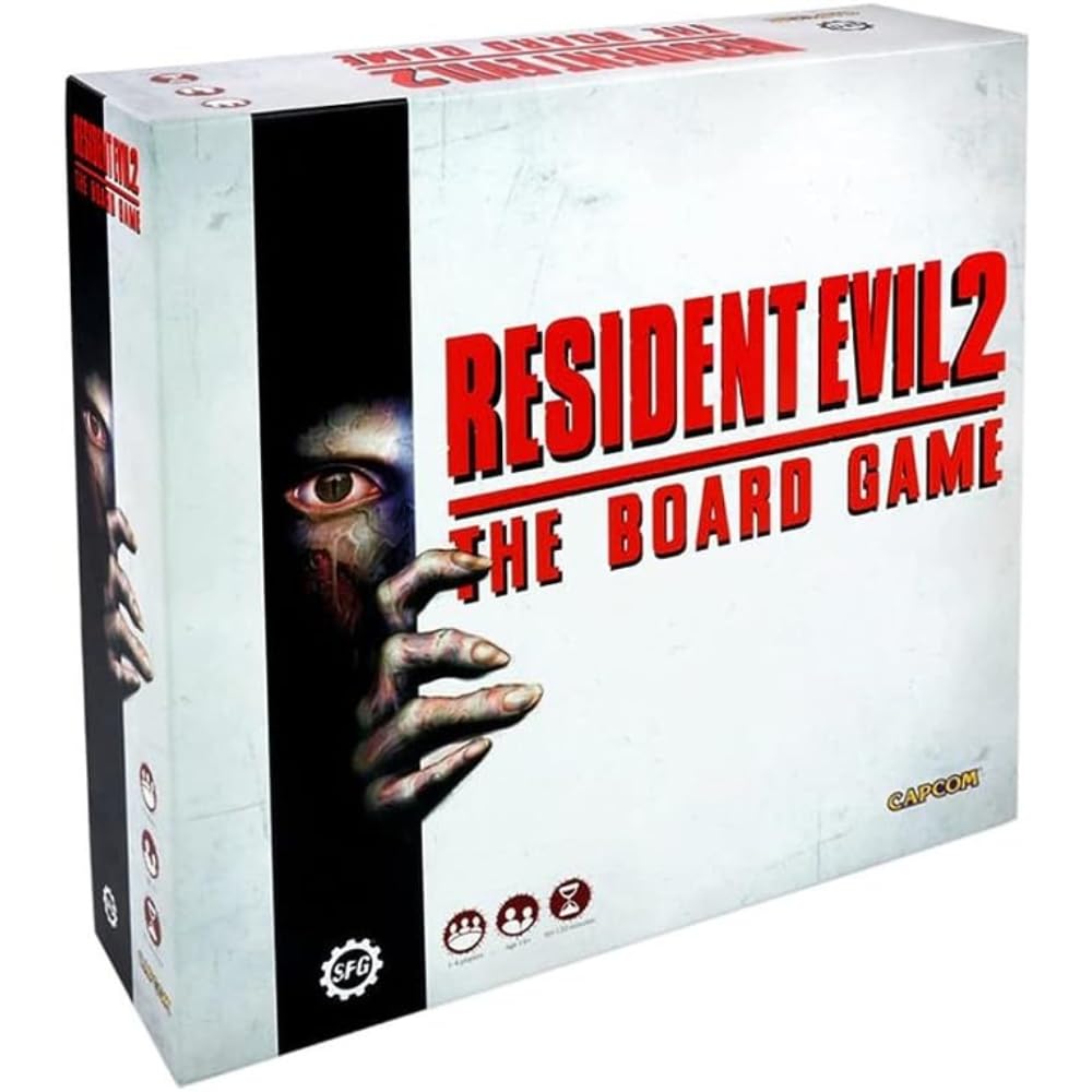 Steamforged Games: Resident Evil 2 – The Board Game (Co-Op, 1–4 Players)