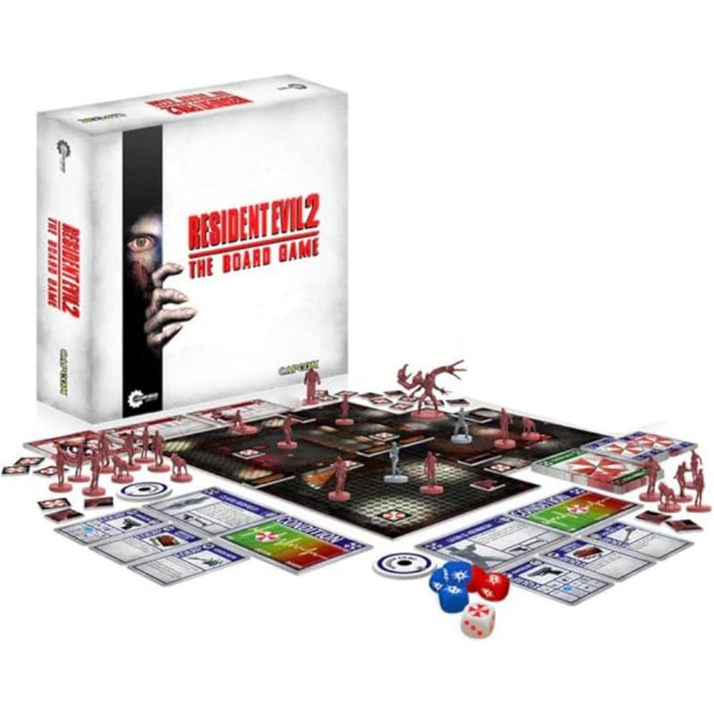 Steamforged Games: Resident Evil 2 – The Board Game (Co-Op, 1–4 Players)