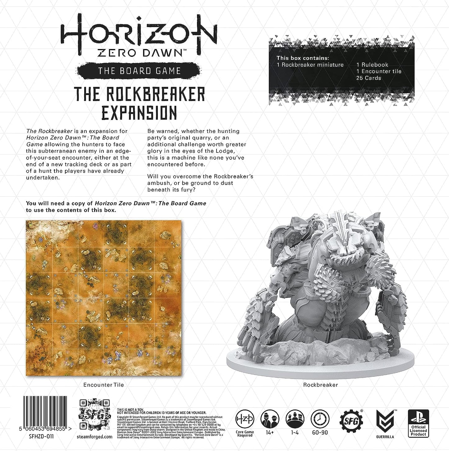 Rockbreaker Expansion for Horizon Zero Dawn: The Board Game | Steamforged Games