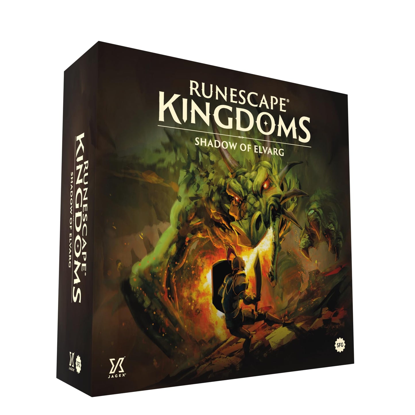 RuneScape Kingdoms: Shadow of Elvarg — Steamforged Games | Cooperative Board Game (1-5 players)
