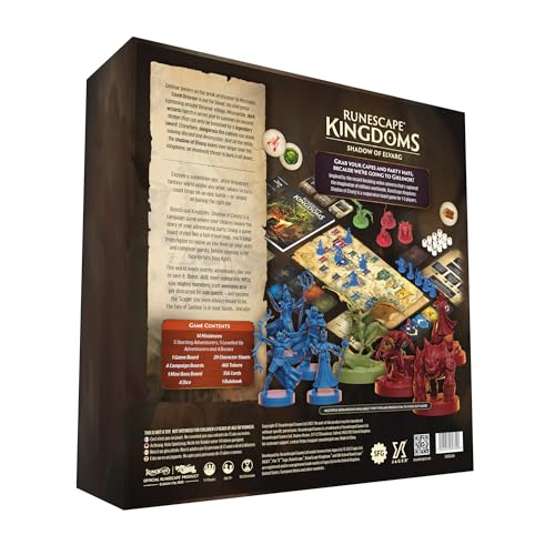 RuneScape Kingdoms: Shadow of Elvarg — Steamforged Games | Cooperative Board Game (1-5 players)