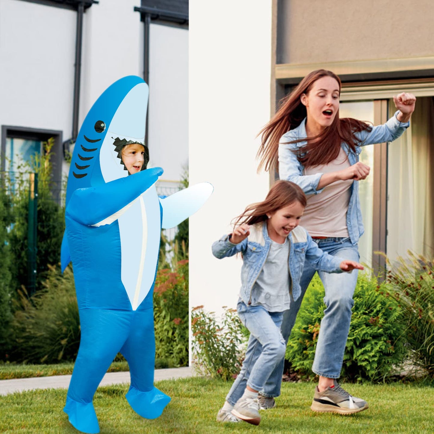 Stegosaurus Inflatable Shark Costume for Kids – Fun Halloween Dress-Up