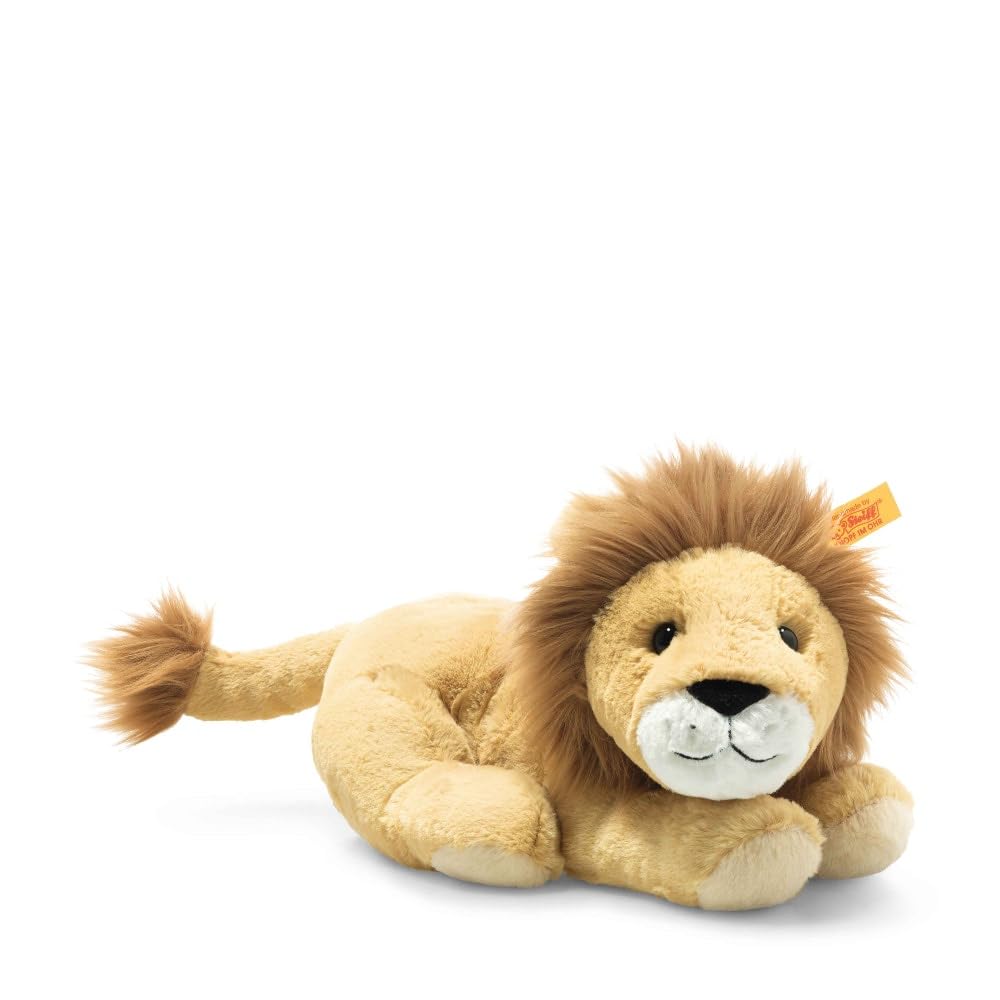 Steiff Liam Lion 10-Inch Plush | Premium Soft Jungle Lion Toy