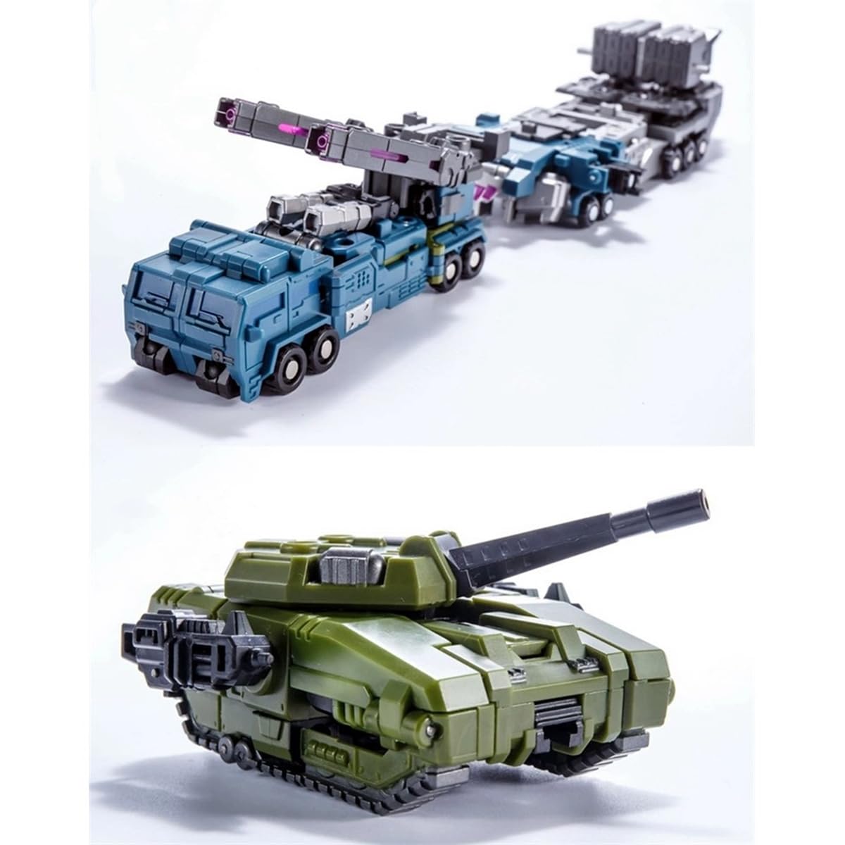 STENBEIGO 5-in-1 Deformation Toys Combiner Set – Small Scale Anime Robot Figure Gift
