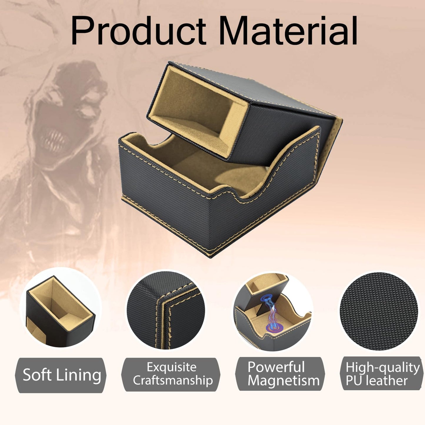 Stepane Dice Tower and Tray – Foldable Dice Box & Roller for D&D and Tabletop RPGs