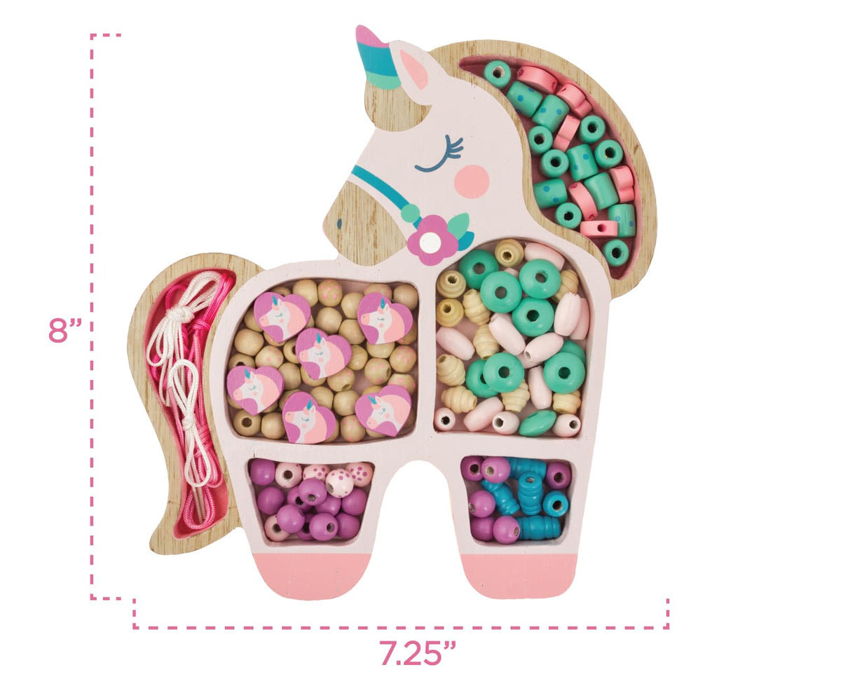 Stephen Joseph Bead Boutique Bunny – Creative Wood Bead Jewelry Kit for Kids