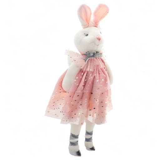 Stephen Joseph Bella Bunny Plush – 16-Inch Large Soft Stuffed Animal for Baby & Kids