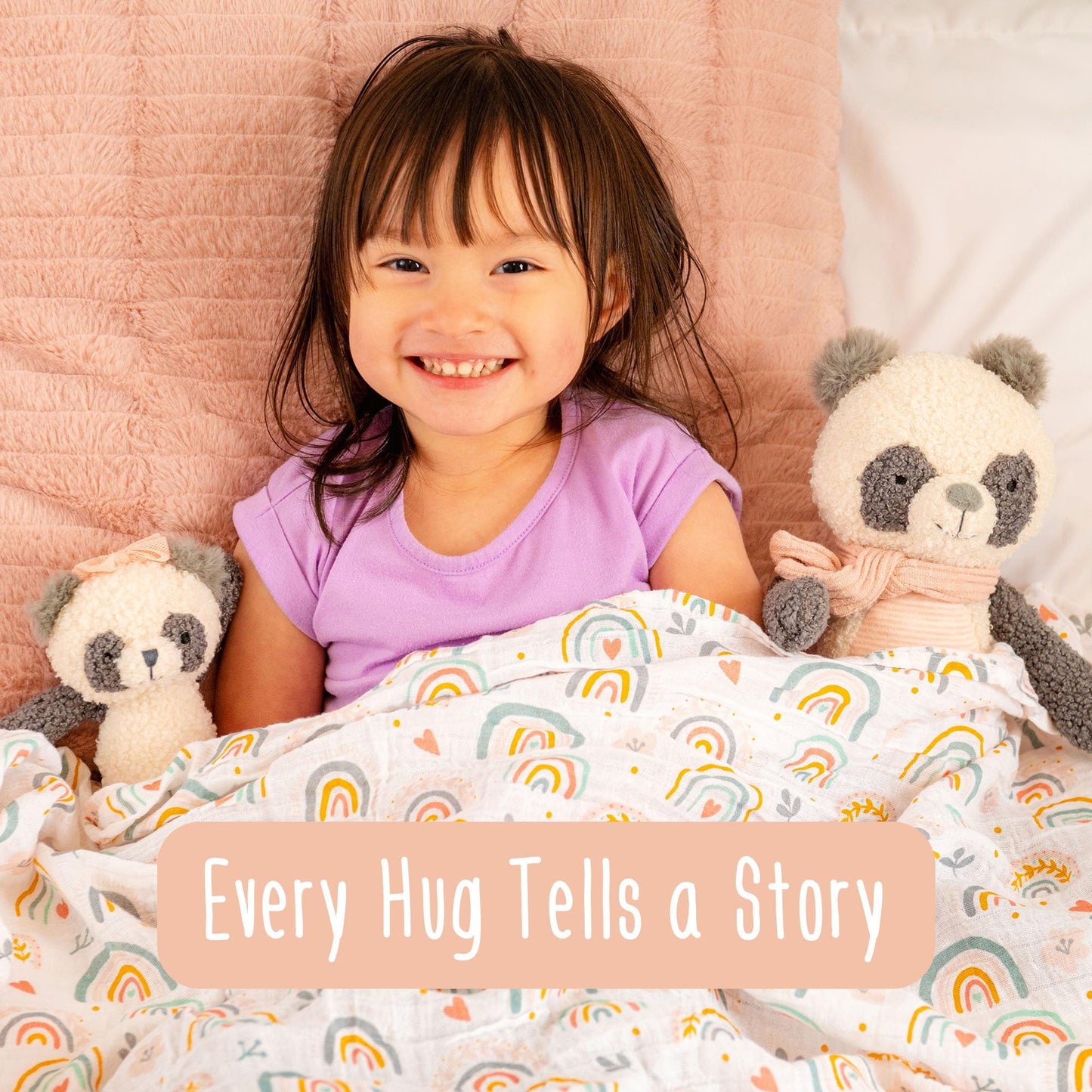 Stephen Joseph Bella Bunny Plush – 16-Inch Large Soft Stuffed Animal for Baby & Kids