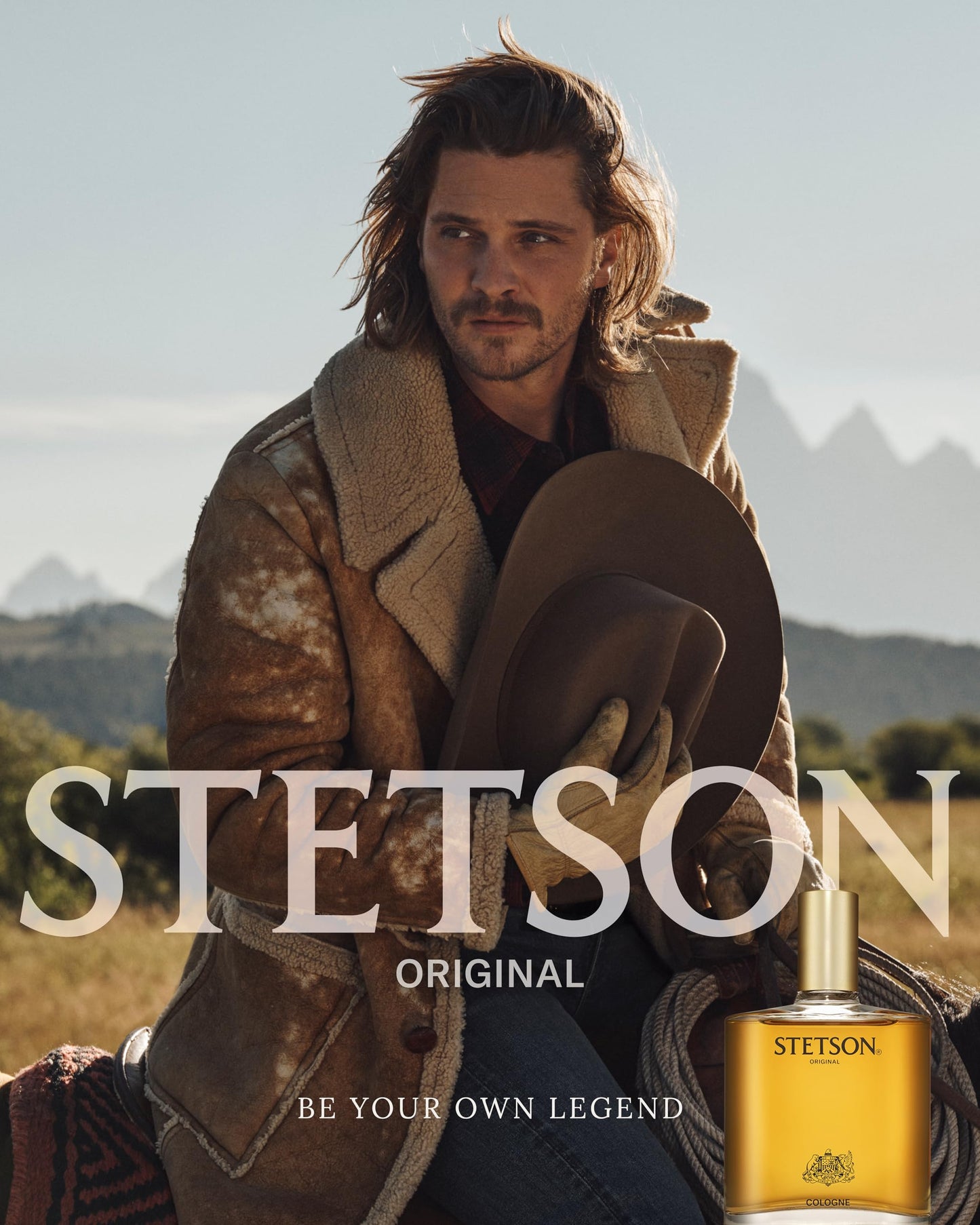 Stetson Original Cologne for Men | Classic Woody Scent (2.25 oz)