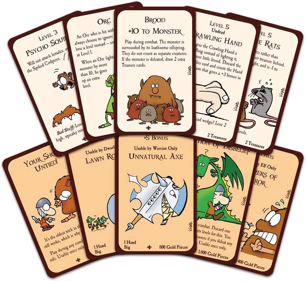 Steve Jackson Games Munchkin 2: Unnatural Axe - Orcs & Mayhem Card Expansion