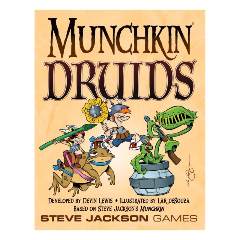 Munchkin Druids Expansion - 112 Cards for 3-6 Players | Steve Jackson Games