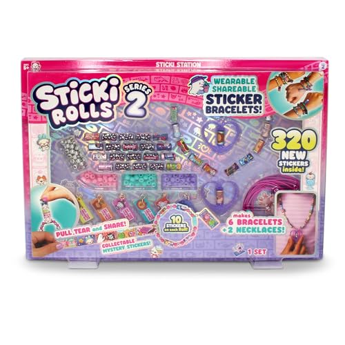 STICKI ROLLS Sky Castle S2 Station – Wearable Sticker Jewellery Kit for Bracelets & Necklaces