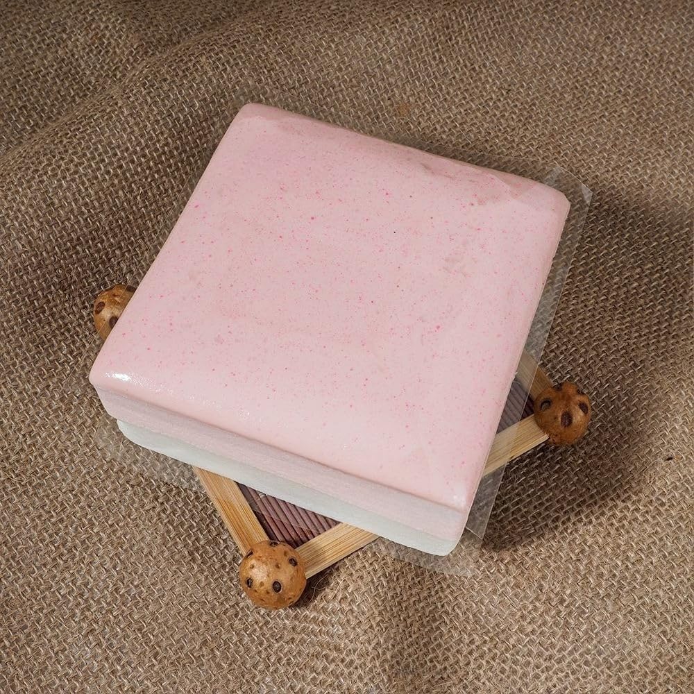 Sticky Bread Slow Rise Squishy – 4 Inch Realistic Toast Fidget Toy for Adults