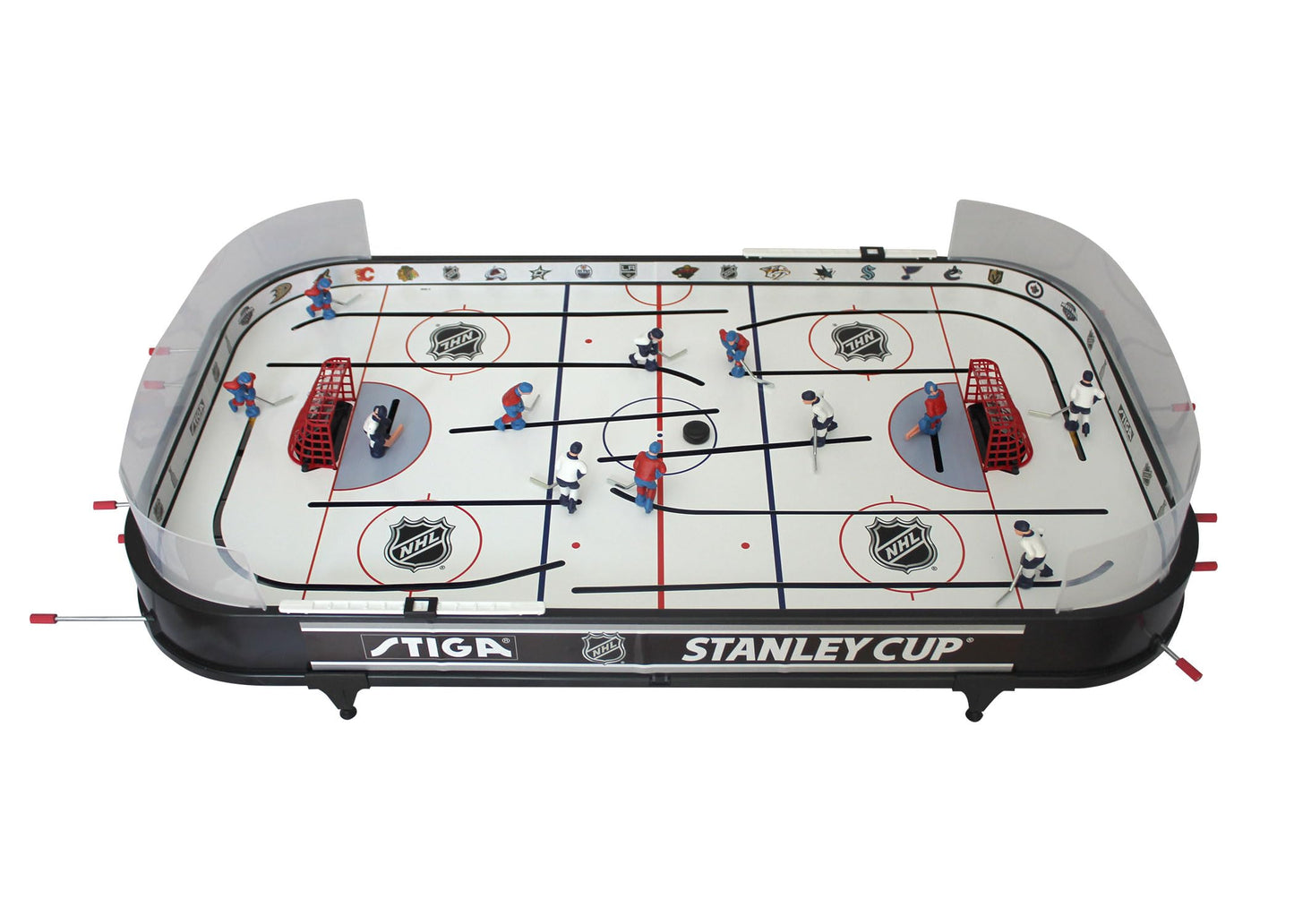 STIGA Stanley Cup 3T Table Hockey Game — 3-Team NHL Rink Replica