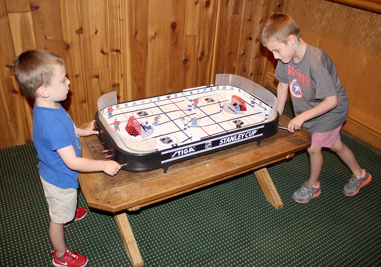 STIGA Stanley Cup 3T Table Hockey Game — 3-Team NHL Rink Replica