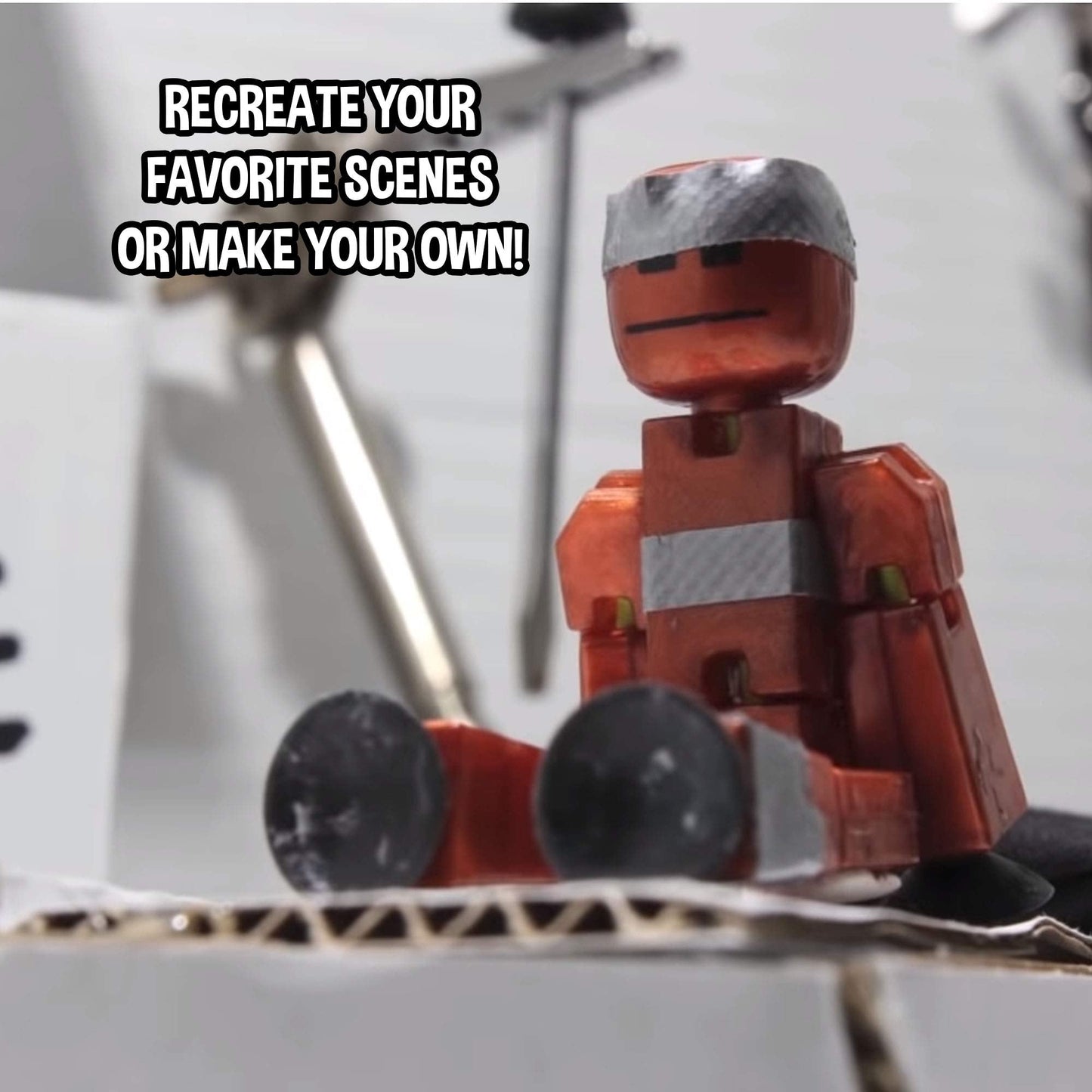 StikBot Zing Off the Grid Pack – 6 Poseable Figures with Accessories