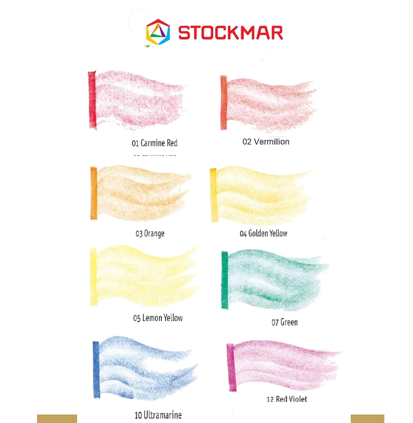 Stockmar Beeswax Block Crayons – 8-Color Set in Tin, Non-Toxic, Handmade in Germany