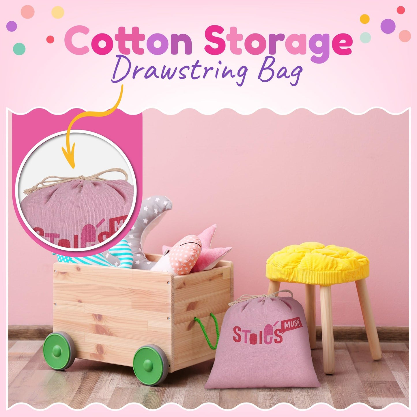 Stoie's Wooden Toddler Musical Instruments — Eco Friendly Montessori Toy