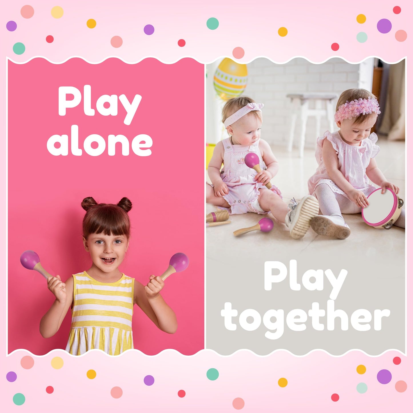 Stoie's Wooden Toddler Musical Instruments — Eco Friendly Montessori Toy