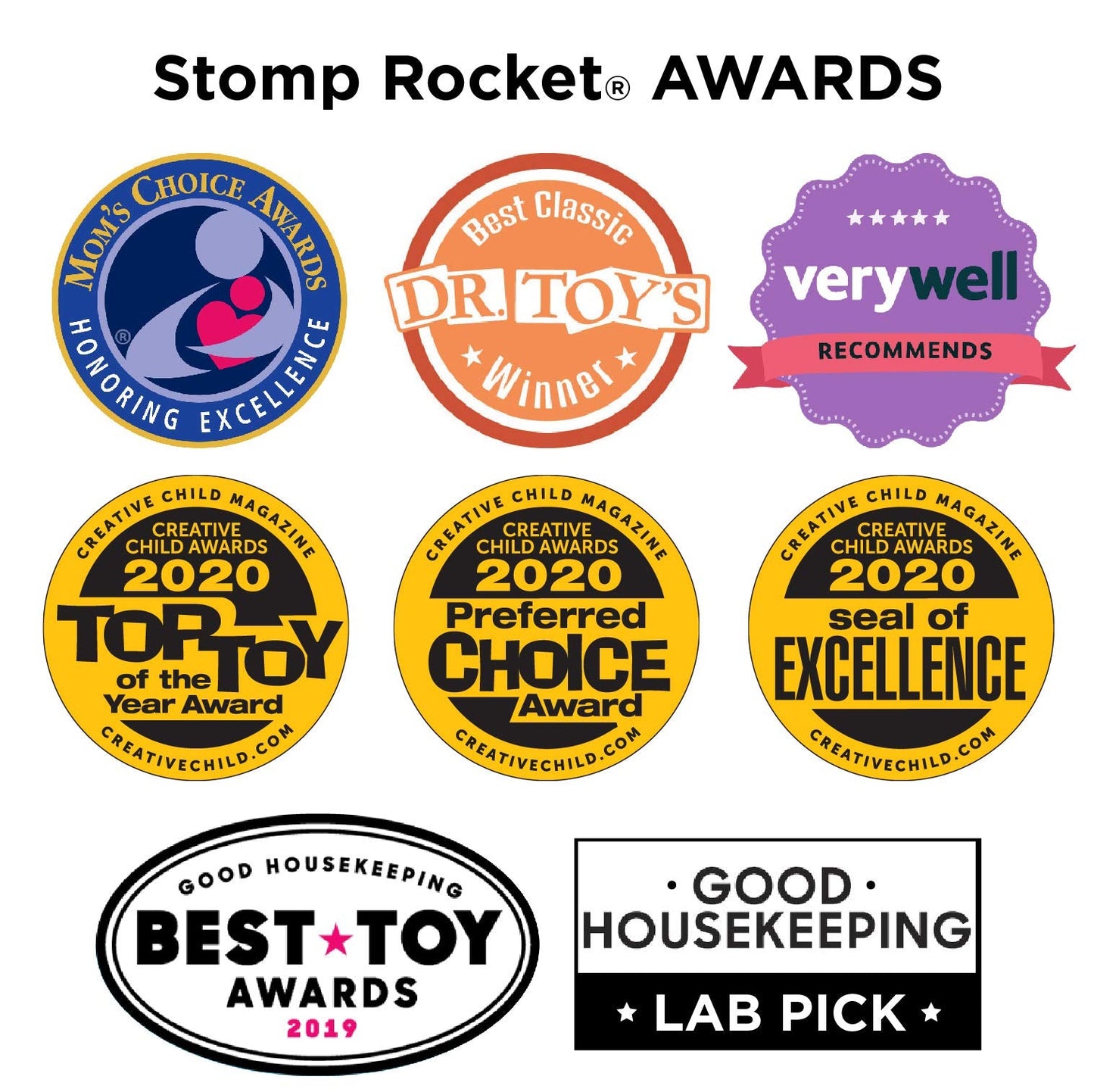 Stomp Rocket Dueling Stomp Racers – 2 Car Air-Powered Race Pack