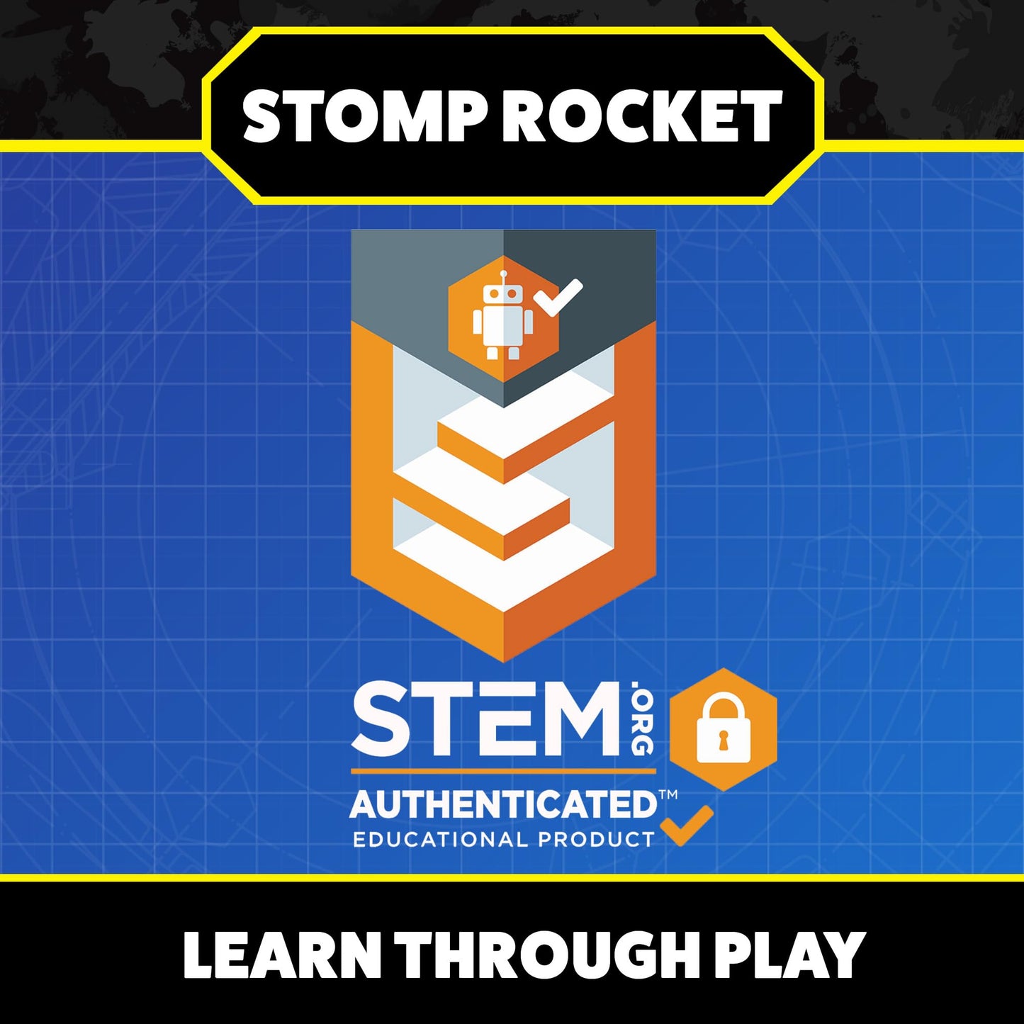 Stomp Rocket Dueling Stomp Racers – 2 Car Air-Powered Race Pack